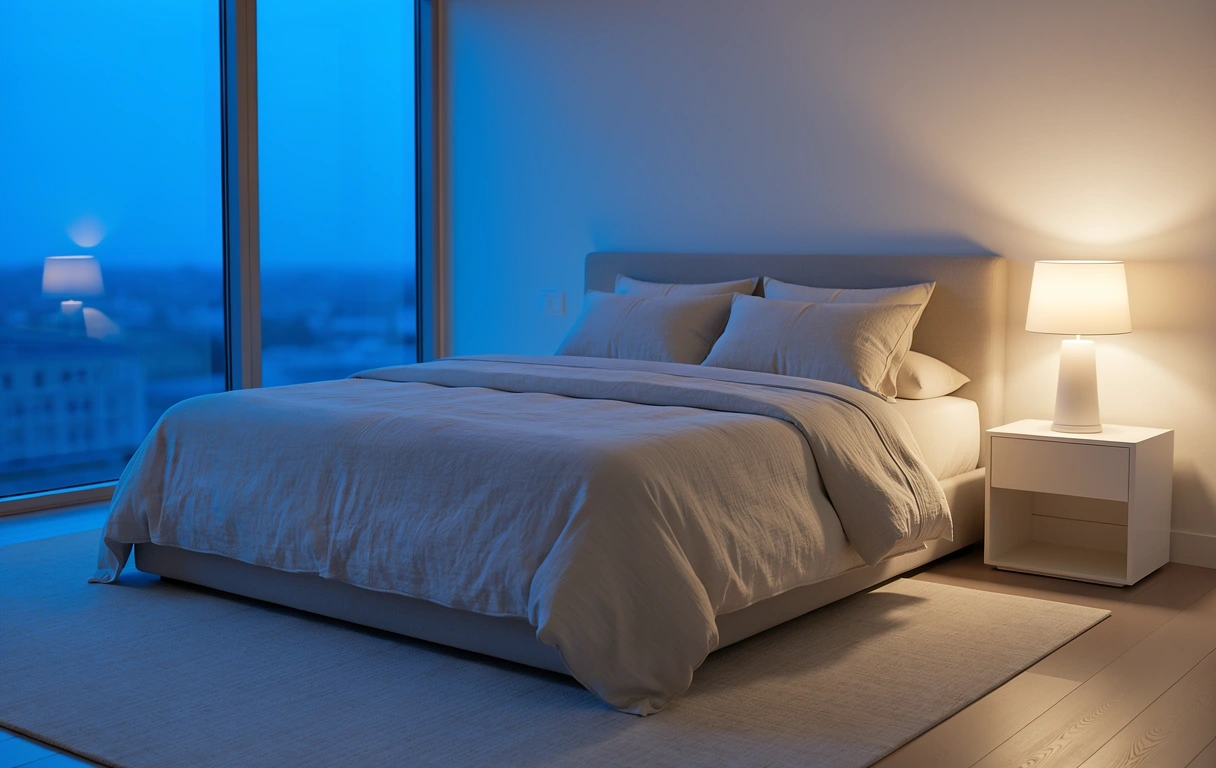 Regenerative Schlafumgebung